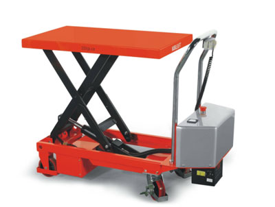 Electric lifting platform truck