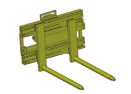 Round rod clamp