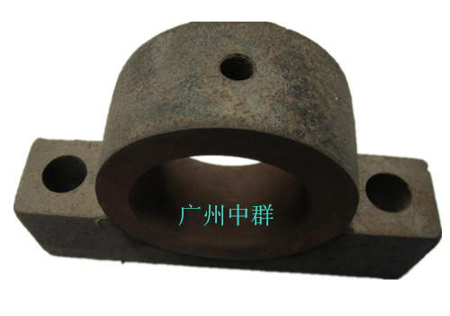 Bridge body end bearing seat 