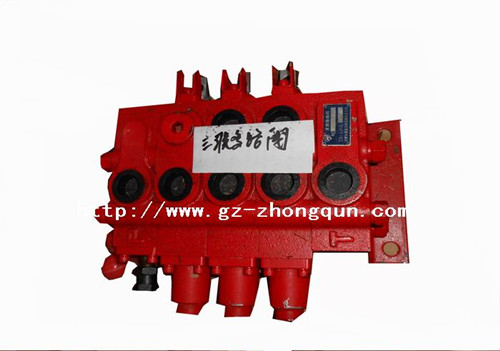 5 ton three-valve multi-way valve