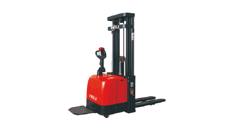 1.6 ton heavy-duty mast narrow-leg electric stacker