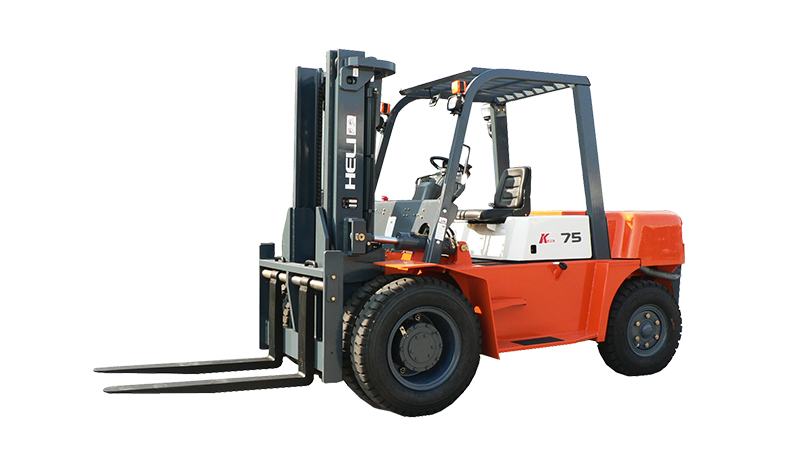 K series 7.5 ton diesel counterweight forklift (including stone truck)